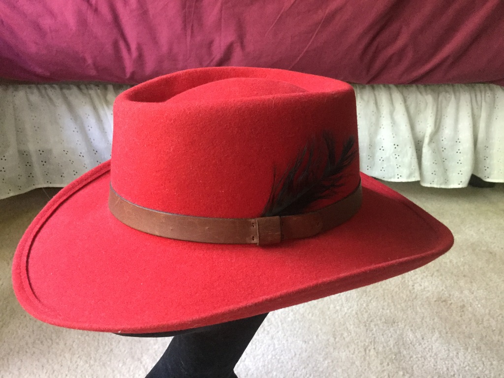 Red Felt Eddie Bauer